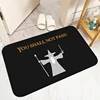 Doormat Entrance Door You Shall Not Pass Floor Mat Bathroom Mats Rugs Kitchen Carpet Custom Home Cute Rug Carpets Bath Foot Room 3