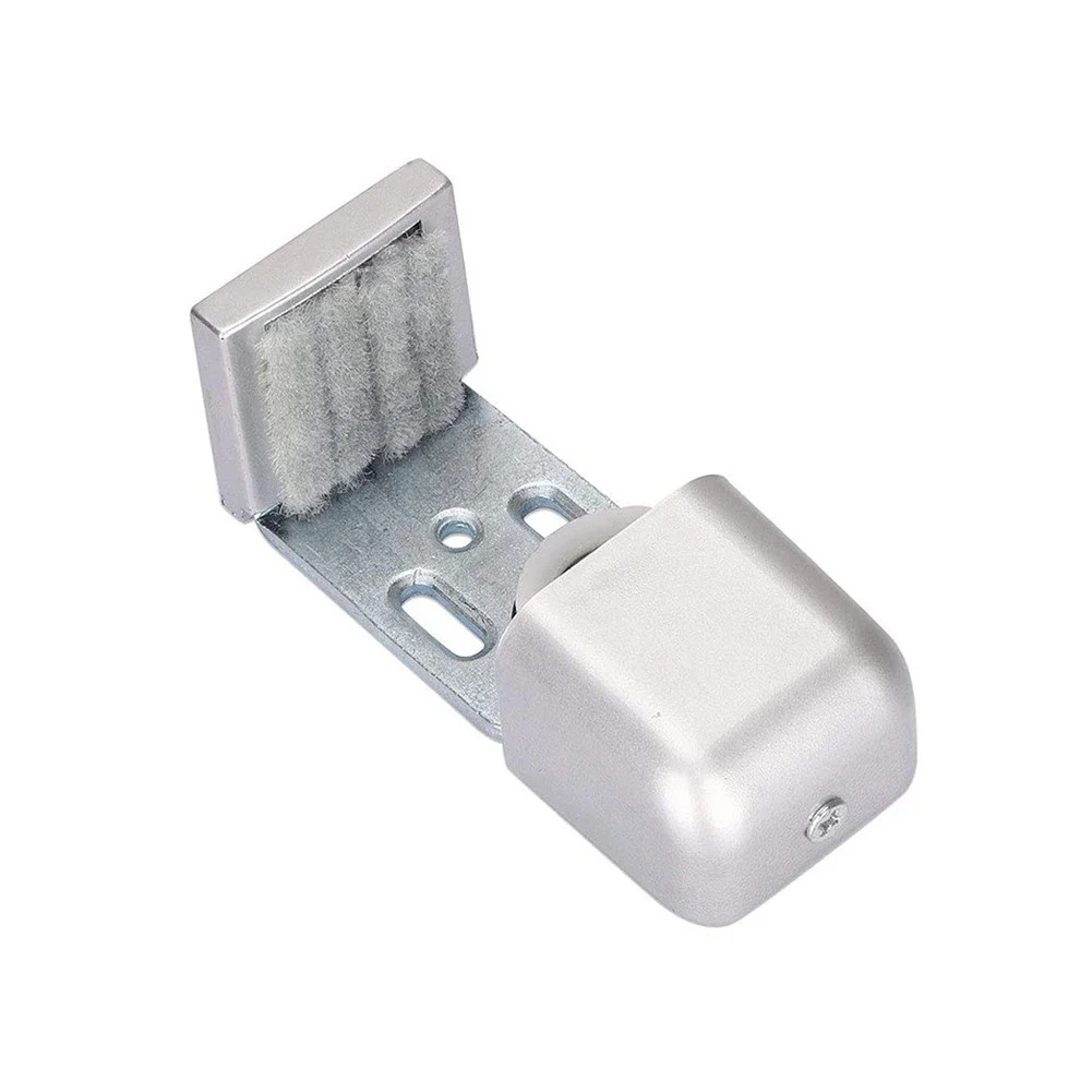 Adjustable Barn Door Floor Guide Roller Wall Mount Bottom Stay Sliding Hardware