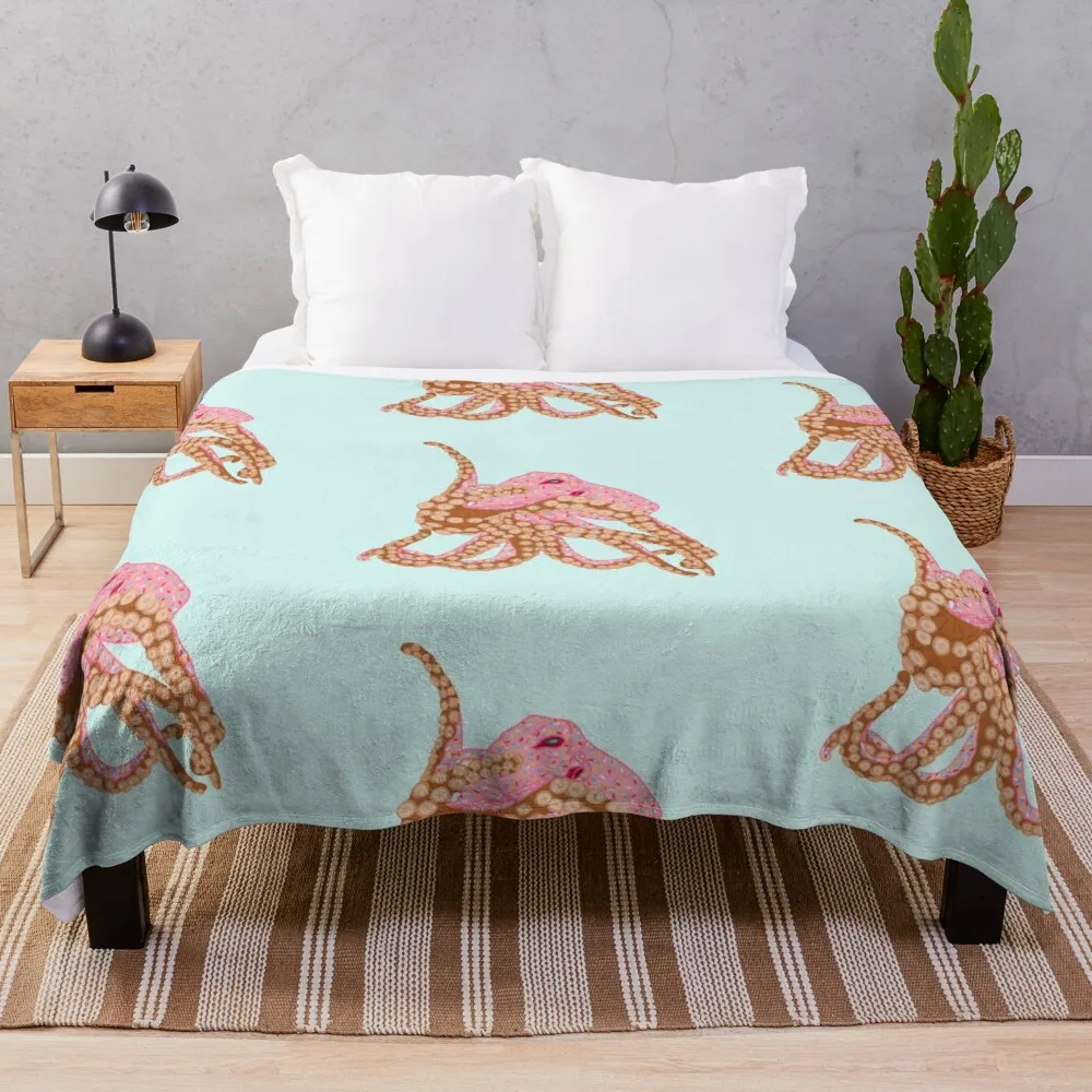 

Donut Octopus Throw Blanket Blanket For Sofa