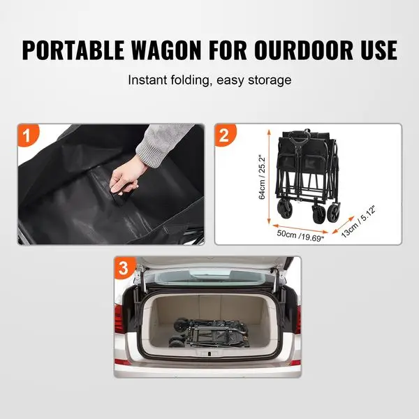 vozík používaný venku