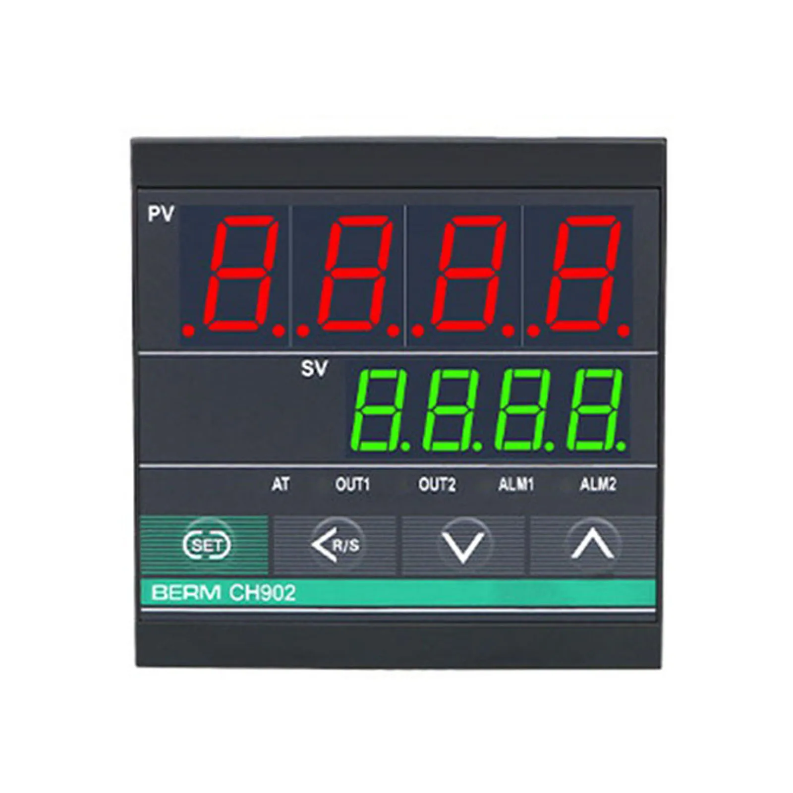 

Intelligent Thermostat CH902 Relay/SSR 2 Output 2 Alarm PID Temperature Control Thermoregulator 100~240VAC 0-400℃