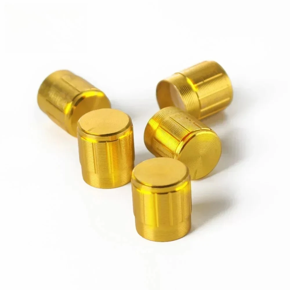 5/10/15PCS WH148 Potentiometer Knob Cap 15x17MM Aluminum Switch Knob for Rotary Switch Volume Control Knob