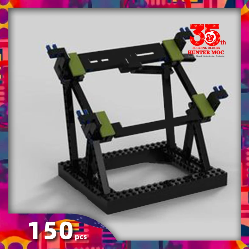 75257 Millennium Freighter Espositore Brick Built Show Starship Star Ship Collection Buildable Verticale Robusta Base