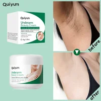 Quiyum Underarm Body Cream Armpit Legs Knee Elbow Cream Dull Remove Dark Spots Melanin Brighten Skin Care 30g 1