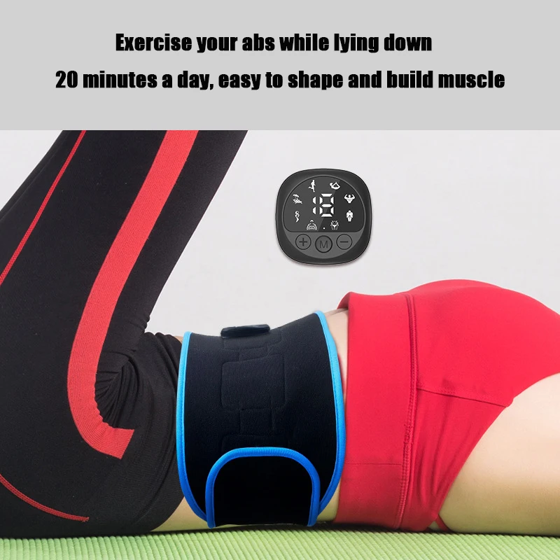 Bodify® EMS ABS Trainer PRO - Cintura per Addominali - Elettrostimolatore mirato per Muscoli Addominali! - Potenziamento Muscolare - Unisex - L'Originale Bodify® EMS ABS Trainer PRO - Cintura per Addominali - Elettrostimolatore mirato per Muscoli Addominali! - Potenziamento Muscolare - Unisex - L'Originale