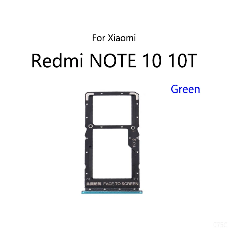 Xiaomi Redmi NOTE 10 Series SIM Card Slot Tray Holder and Reader Socket