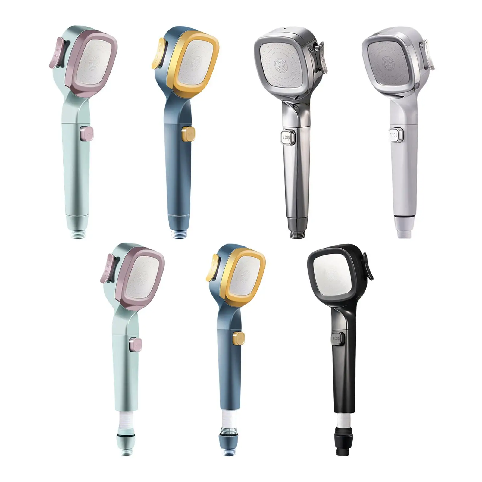 

Насадки для душа высокого давления, 4 режима распыления, ручной спрей для сухой кожи и волос