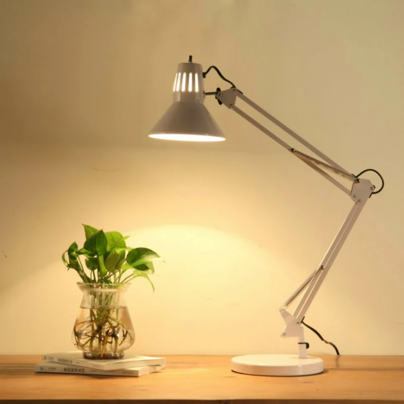 

Dimming halogen lamp DC eye protection desk lamp no stroboscopic no blue light children learn high display finger folding lamp