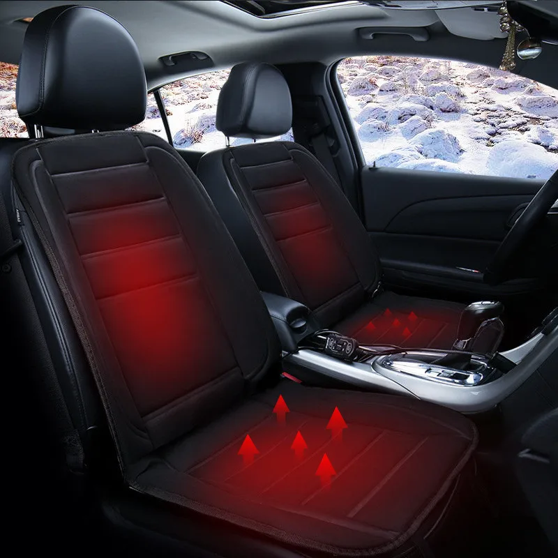 12V Car Driver Heated Seat Cushion Universal Auto Heated Seat