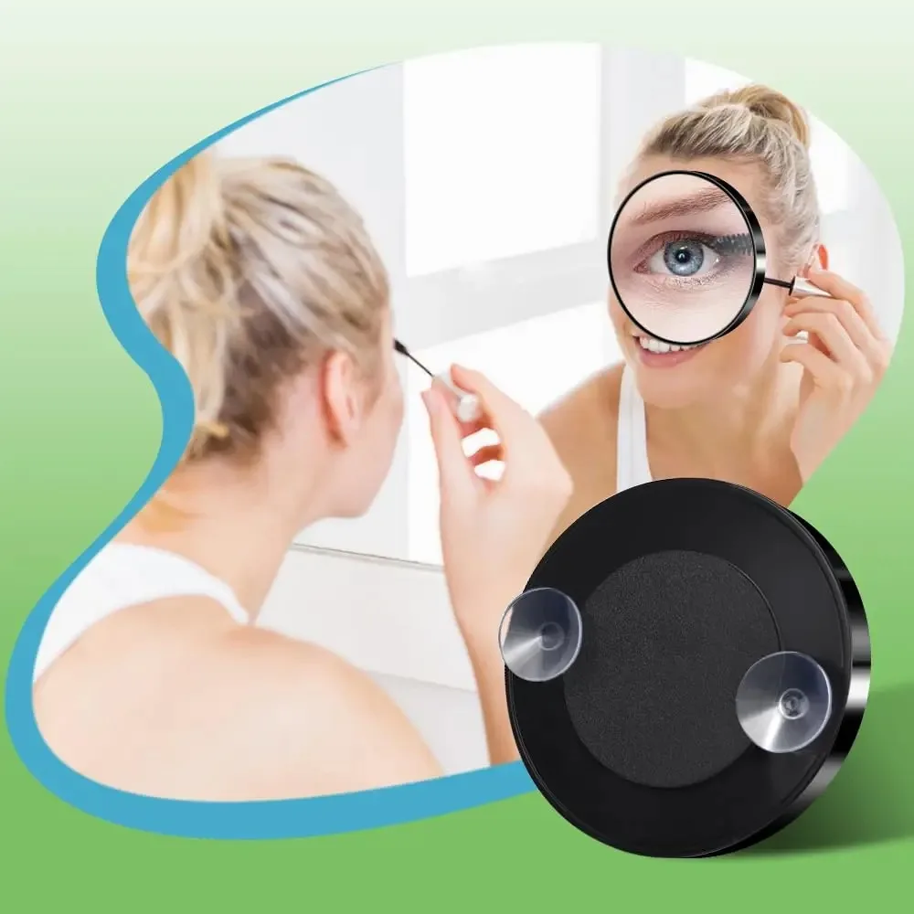 Eyebrow Tweezers Magnifying Mirror 1/3pcs Magnifying Mirror and Eyebrow Tweezer Set 30X Magnified Makeup Mirrors 2 Suction Cups Tweezers and Eyebrow