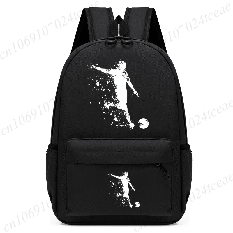 Kids Backpack School Bag Football Player Print Backpack Children Travel Bagpack Kindergarten Child School Bags New Bagpack