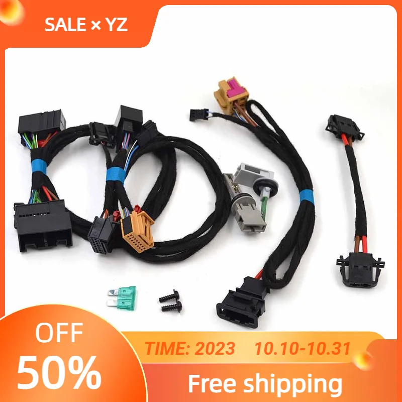 

For VW Passat B7 Golf MK6 PQ 35 platform automatic air conditioning panel harness temperature sensor adapter car refitting parts
