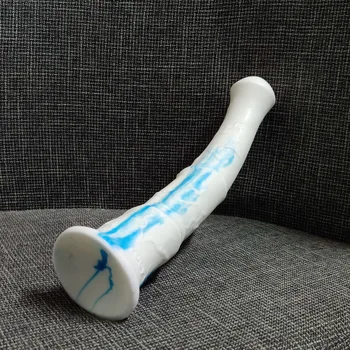 YOCY 28.5 CM Long Horse Dildo Flexible Silicone Colorful Realistic Animal Fake Penis Sex Toy For Women Men Vaginal Masturbators 2