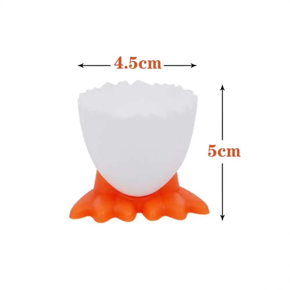 Cute Silicone Egg Cup Holder Hard Soft Boiled Egg Bowl Creative Eggs Cups Opener Separator Boiled Container Kitchen Accessories egg cups holder