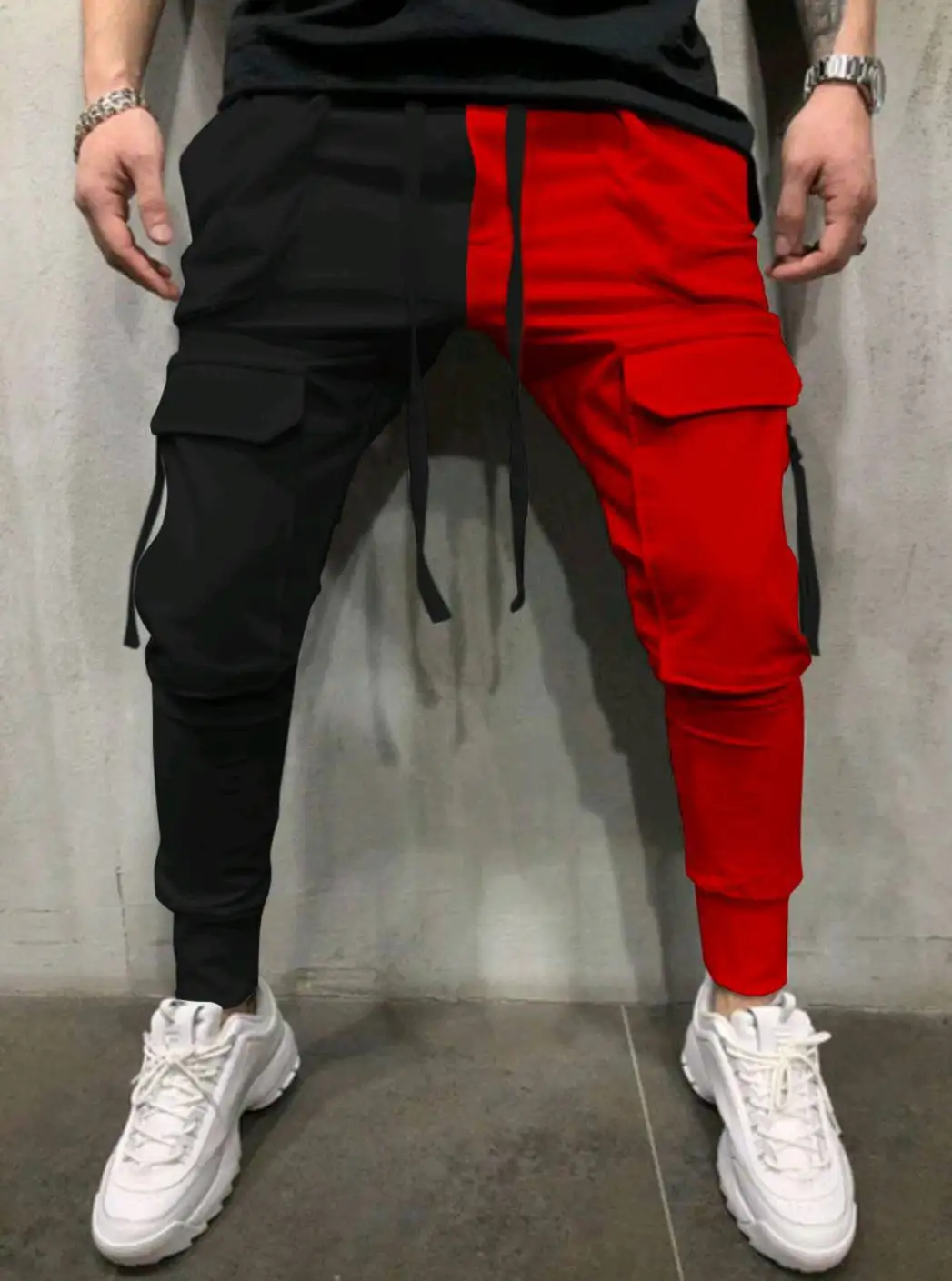Casual pants,printed pants Men's Pants Hip Hop Joggers Cargo Pants Casual Fashion Printing Trousers Streetwear