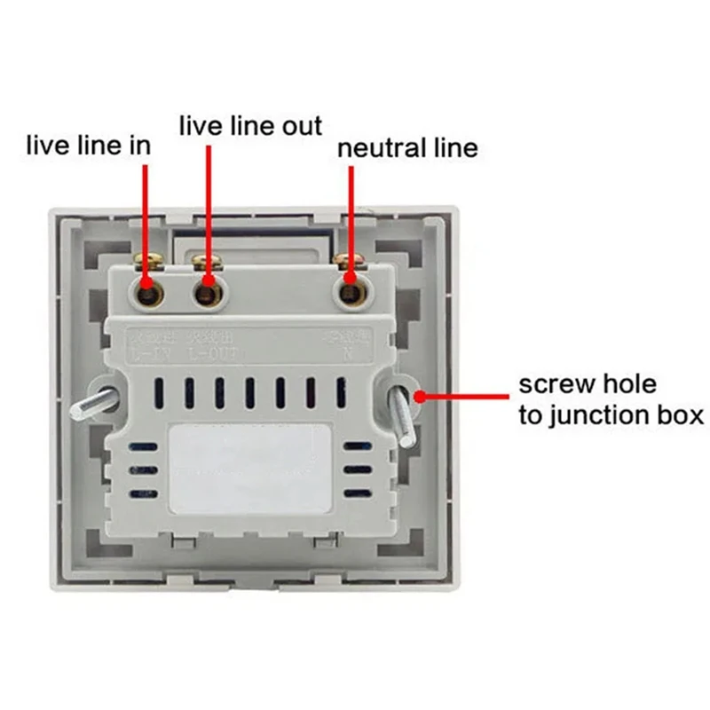 New-2X Hotel Power Switch Delayed Power Off Energy-Saving Induction Card Three-Wire Induction 40A Low Frequency 220V
