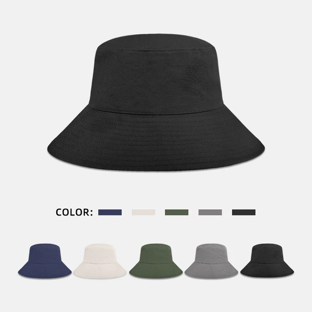 M/L/XL Big Head Size Fisherman Hat Male Spring Hats For Men Casual Panama  Wide Brim Hat Hip Hop Bucket Men Outdoor Sport Caps - AliExpress