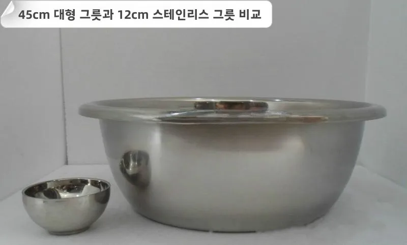 새로운 대형 스테인리스 스틸 세면대 두꺼워지고 깊어진 야채 세척 및 목욕용 대야, 높은 아치형 가장자리 특수 초대형 용량