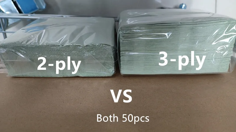 Tovaglioli Da Cocktail 120 Pezzi - 12,7x12,7 Cm In 24 Colori | Usa E Getta Per Feste, Matrimoni, Compleanni - Foto 2