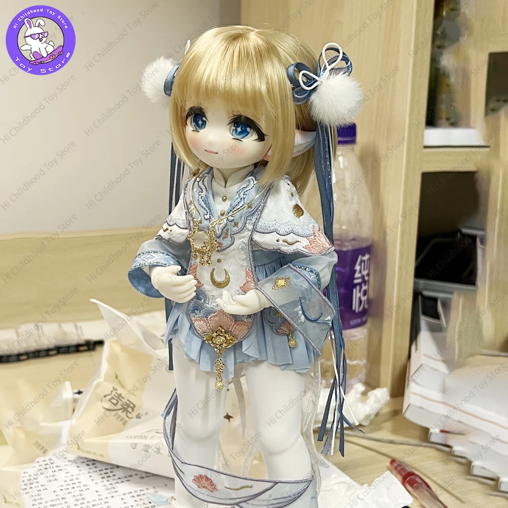 

Tinyfox Special Six Points Fox God Official Genuine Bjd Doll Mjd6 Points Bjd Female Baby 2 Dimensional Kawaii Toy Doll Cute Gift