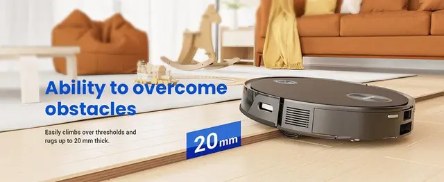 Proscenic V10 Robotic Vacuum Cleaner, Floor Mopping, 3000Pa Home Appliance  120Mins Runtime, Smart APP Control Deep Clean - AliExpress