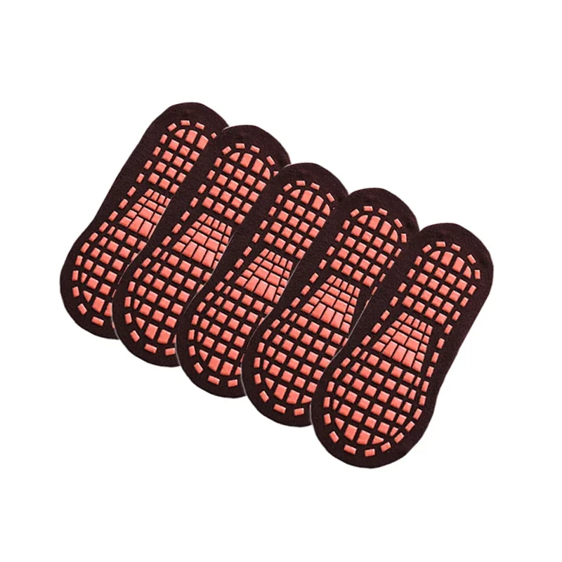 5 Pairs Children Adults Anti Slip Socks Parent-Child Trampoline Boys Girls Elasticity Sports Outside Floor Family Women Socks