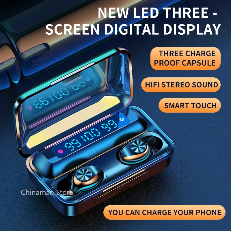 TWS-стереонаушники с поддержкой Bluetooth и защитой класса IPX7 |