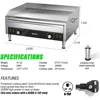 Commercial Electric Griddle, 24" 3500W 240V Electric Countertop Griddle Heavy Duty Flat Top Grill 3