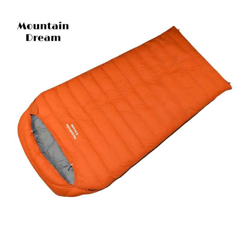 Outdoor Comfort Double Sleeping Bag Adult Couple Filling 800G 1200G 1500G Camping Hiking White Duck Down