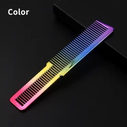 Professional Electroplated Fine Tooth Hair Comb - Ideal (HuaErS - Color)