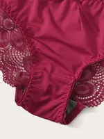 Vêtements deux pièces floraux transparents, lingerie Push Up à armatures pour femmes A2123 5