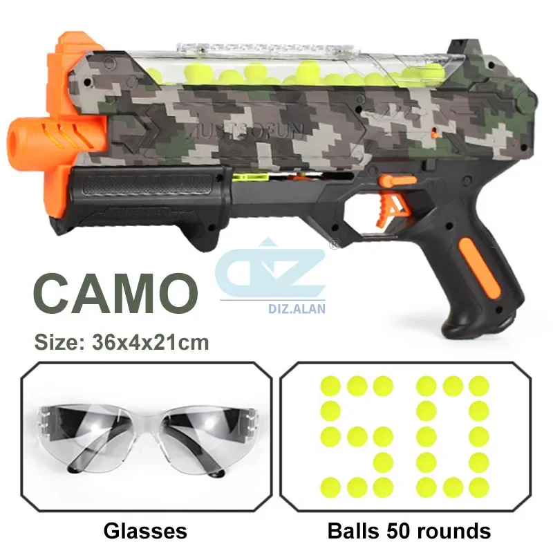 Stress reducing toys Soft Bullet Toy Gun For Rival Zeus Apollo Ball Bullets Children Manual Round Foam Darts Blaster Gift