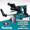 MAKITA Original Cordless Rotary Hammer DHR183Z Bare Tool 18V Lithium Power Tools Multifunctional DHR183 Hammer Impact Drill DX16 1