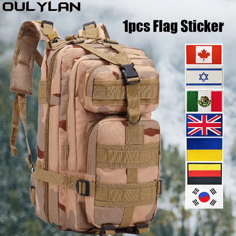

Тактический рюкзак Oulylan 50L 30L, армейская модель, наружная водонепроницаемая сумка для кемпинга, охоты, путешествий, рыбалки, спортивный рюкзак 3P
