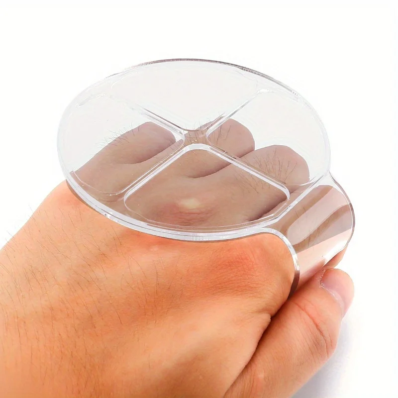작은 휴대용 메이크업 팔레트, 초보자용 메이크업 블렌딩 도구, 네일아트 컬러 ..