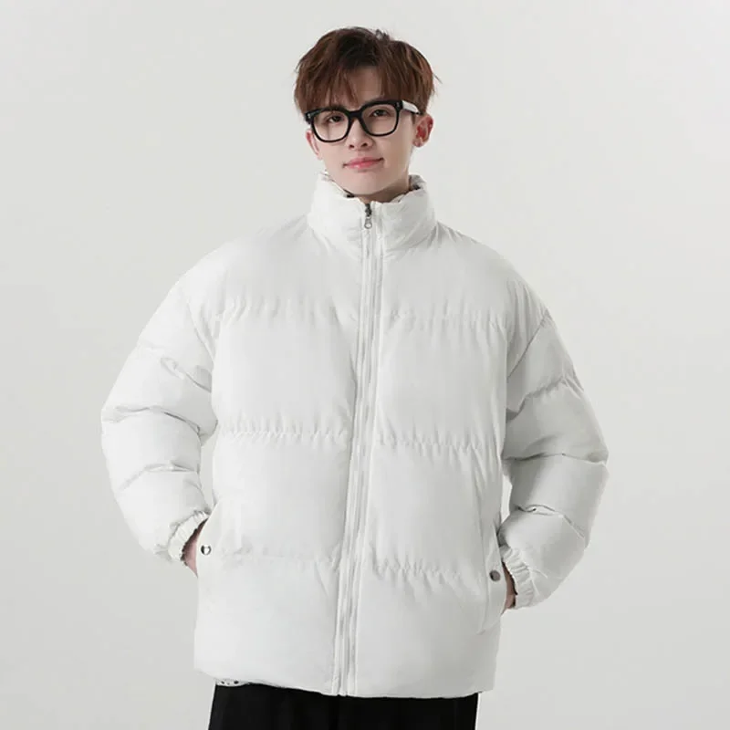 Parka Winter Man Feather Coats Mens Clothing Men's Long Coat Waterproof Anorak Elegant Male Hooded Thermal Plus Size Large Cold