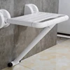 Simple Wall-mounted Bathroom Seats Shower Chair Modern Home Folding Metal Bathroom Chair Barrier-free Special Shower Room Seat 3