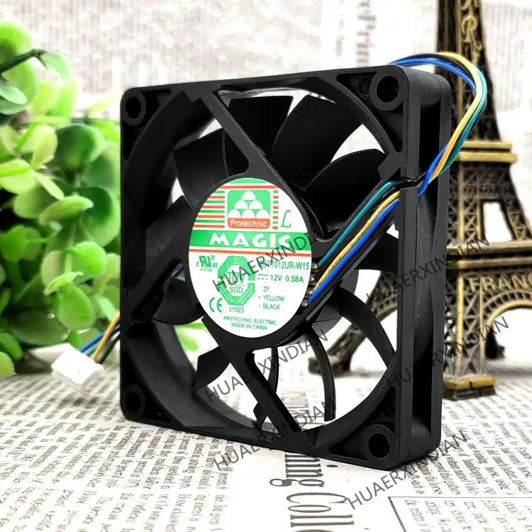 

Новый MGT7012UR-W15 12V 7015 0.58A PWM CPU 7cm кулер в сборе