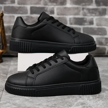 2024 New Men's Sneakers White Casual Shoes Fashion Couple Women Platform Flats All Matching Walking Sneakers for Men Board Shoes 1