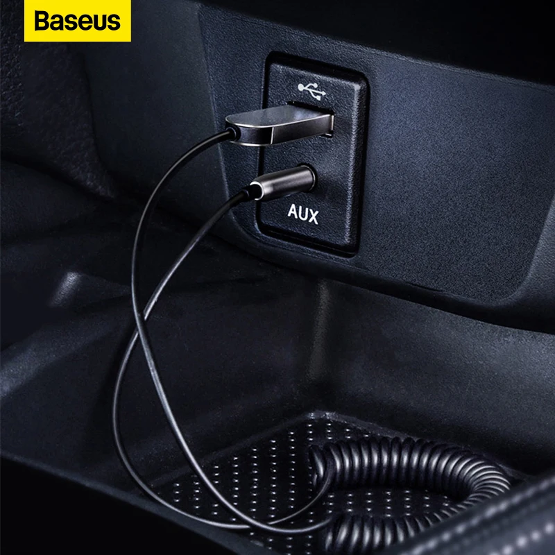 Tanio Baseus samochodowy sprzęt Audio odbiornik Bluetooth AUX