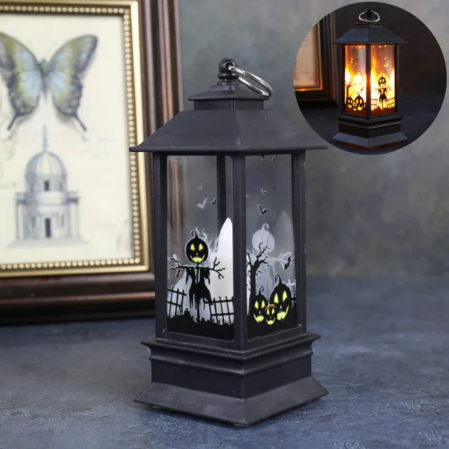 Halloween Small Night Light - Pumpkin, Ghost, Witch, Castle, Dead Party Favor Lamp - Image 5