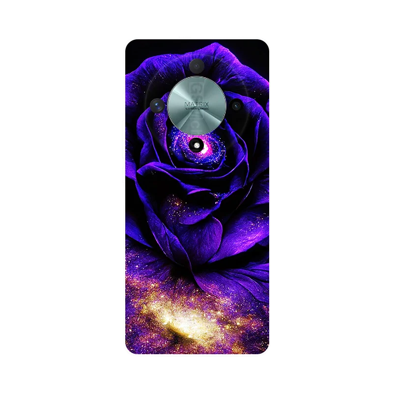 Silicone Wolf Painted Soft TPU Back Case Cover