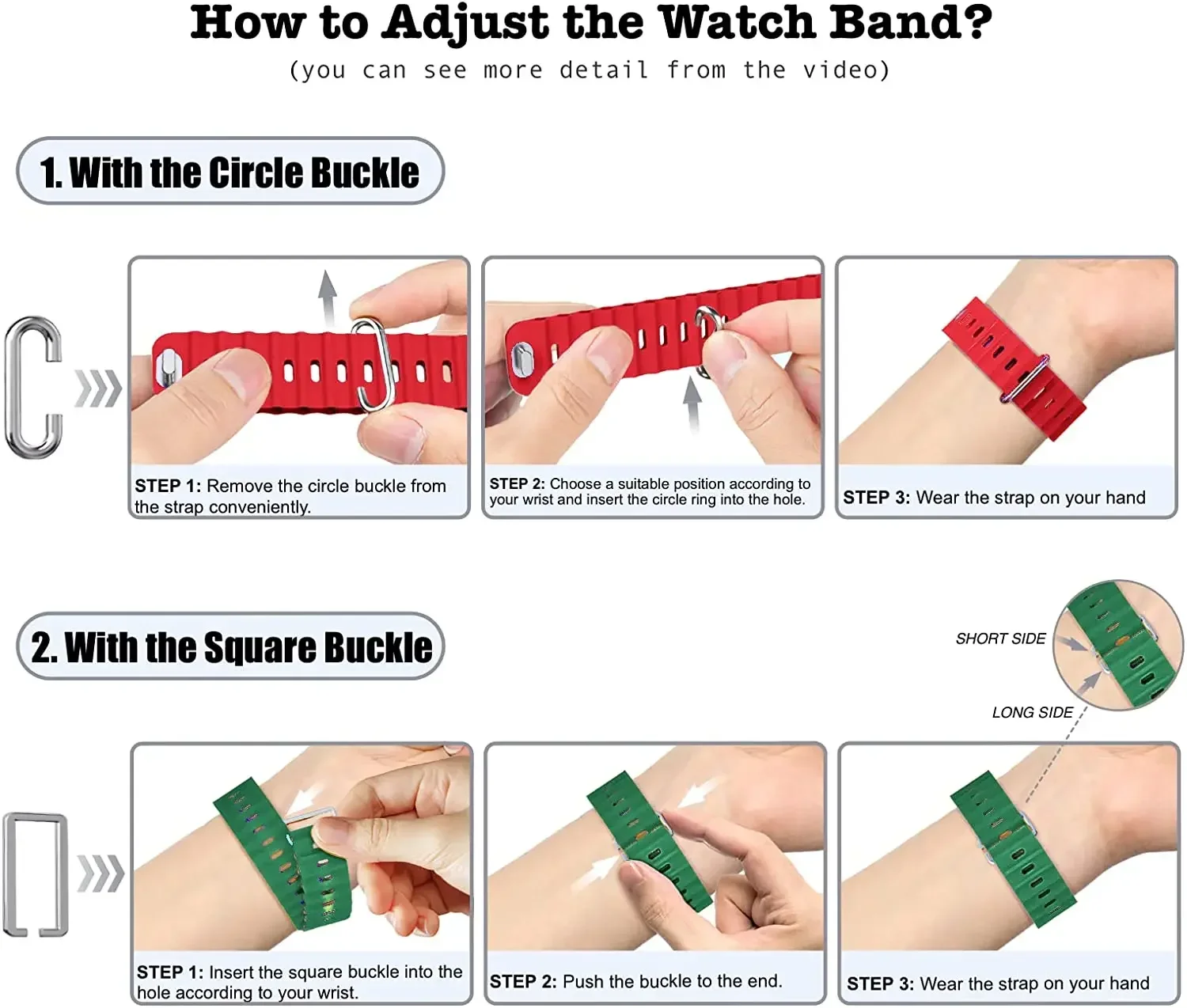 Ocean Silicone Strap Wristband – Premium Bracelet Design