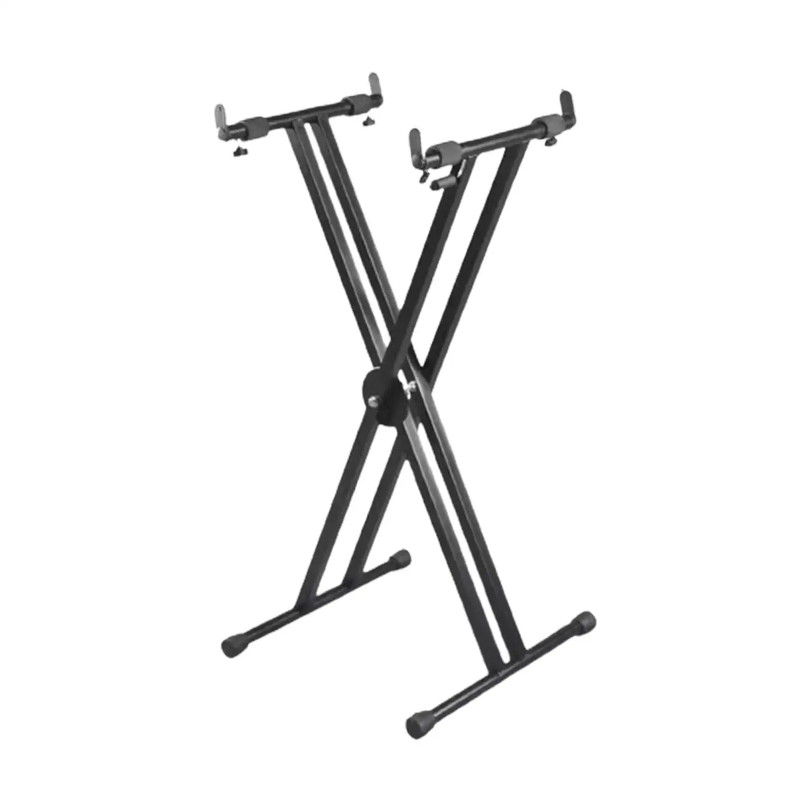 x Style Keyboard Stand Heavy Duty Detachable Iron Portable Folding for Stage