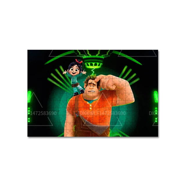 Quebra-cabeça quebra-cabeças disney wreck-it ralph poster 1000 peças de  madeira quebra-cabeças crianças brinquedos educativos imprimir presentes  claros brinquedo do jogo adulto - AliExpress