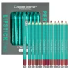 Bare brown lipstick pen lipstick no matte smooth waterproof lipliner durable non stick cup lipstick pen beauty cosmetics 2