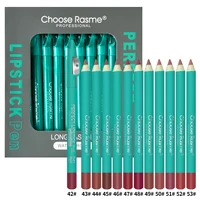 Bare brown lipstick pen lipstick no matte smooth waterproof lipliner durable non stick cup lipstick pen beauty cosmetics 2