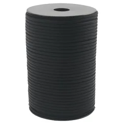 Durable 9 - Core Paracord for Outdoor Survival and DIY Projects (Black)