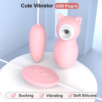 USB Plug Clitoris Stimulator Sucking Vibrator Sex Toys For Women Female Masturbator Oral Sex Nipple Sucker Adult Sexy Product 4