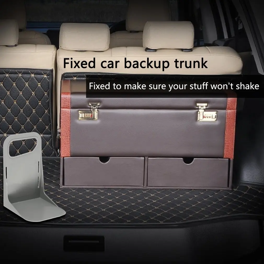 Multifunctional Car Back Auto Trunk Fixed Rack Holder Luggage Box Stand Shake-proof Organizer Fence Storage Units Holder 